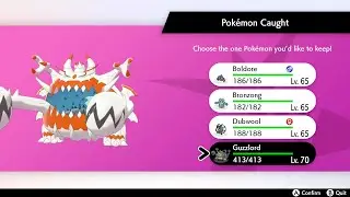 *LIVE* SHINY GUZZLORD FROM DYNAMAX ADVENTURES!