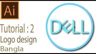Logo design graphic design illustrator || logo design tutorial