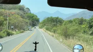 190 federal México, la panamericana, rumbo a la Sierra madre de Chiapas
