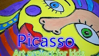 Art project for kids | Picasso 1😁😂😃😄