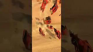11 Mustang Car fall 100 Feet  