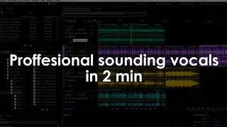 Mastering Rap Vocals in Adobe Audition in 2 Minutes