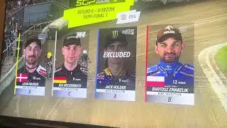 Grand Prix na żużlu 2024 w Gorzowie. Pierwszy półfinał. 29.06.2024