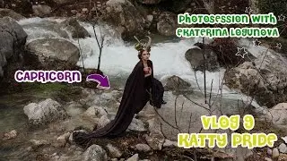 Vlog #9 Малефисента, Леший, Коза? Еще варианты? Бэкстейдж со съемок зодиака с Екатериной Логуновой