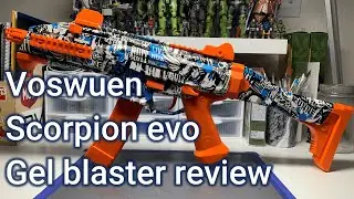 Voswuen Scorpion evo gel blaster review