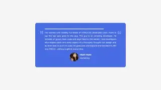How To Make Testimonial Slider On Website Using HTML CSS JavaScript