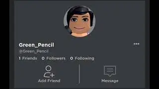 black pencil green pencil but with roblox username (roblox)