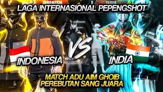 MIC CHECK LAGA INTERNASIONAL PEPENGSHOT INDONESIA VS INDIA🔥MATCH TERSENGIT INDONESIA HAMPIR KALAH😱