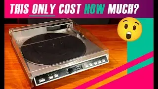 The Realistic LAB-2100 Linear Tracking Turntable- Warning: This Turntable Might Contain Balrogs!