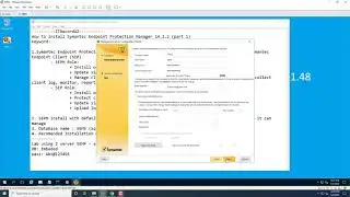 How to install Symantec endpoint protection manager (SEPM) with Embedded database (part 1)