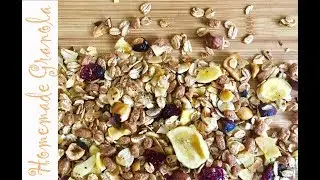 super leckeres & zuckerfreies Müsli selbstgemacht in wenigen Minuten
