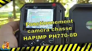 HAPIMP PH770-8D hunting camera operation 