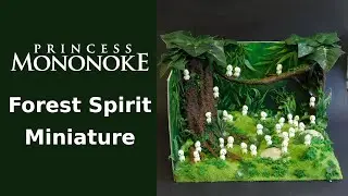 Let's Craft: Princess Mononoke Forest Spirit Miniature