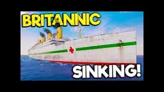 Britannic Real time Sinking .@englishbob4101 #britanic #linuxgaming #cachyos