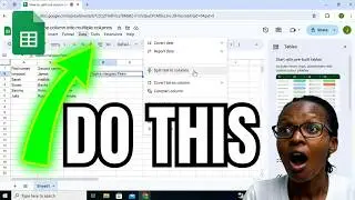 How to split one column into multiple columns in Google Sheets