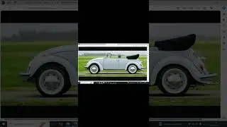 VW Beetle Cabrio 1500 modelling in blender 2.80.