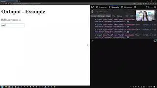Oninput and Onchange - Javascript