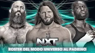 WWE 2K24 MODO UNIVERSO AL PADRINO TEMPORADA 02 // ROSTER DE NXT ⚪️