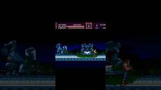 Castlevania Bloodlines: Heavy Armor & Great Axe Armor Minibosses - Sega Genesis
