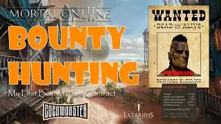 Versus NOOBKILLER - My First Bounty Hunt Contract - MORTAL ONLINE 2 (Mage PVP)