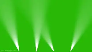 spot lights green screen video