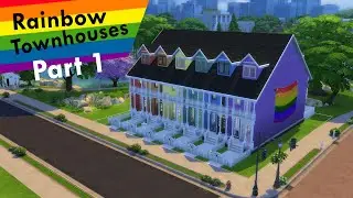 Rainbow Townhouses for Pride Month 2020 Part 1