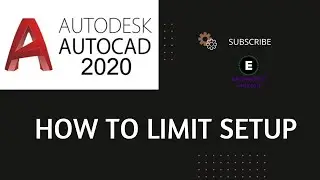 how to limits setup in autocad 2020