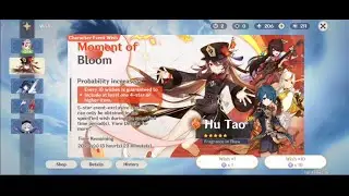 Finally Hu Tao Banner after one year | Wishing on both 3.4 phase 2 banners | Was i lucky? | F2P
