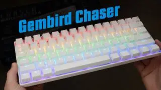 Беспроводная механическая клавиатура Gembird KBW-G520L Chaser Wireless Nano 2.0