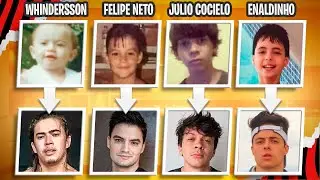 ADIVINHE QUEM É O YOUTUBER PELA FOTO DE INFÂNCIA! - Desafio