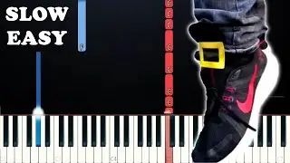 One two buckle my shoe, three four buckle some more Meme (SLOW EASY PIANO TUTORIAL)
