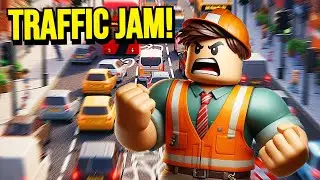 BIGGEST TRAFFIC Jam in ROBLOX...