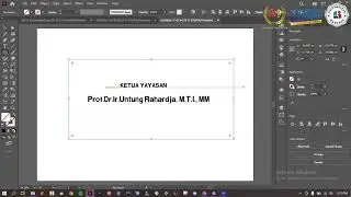Pembuatan Desain 3D Tanda Pengenal Meja Unik
