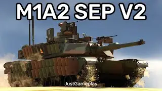 M1A2 SEP V2 TUSK II American Main Battle Tank Gameplay in War Thunder