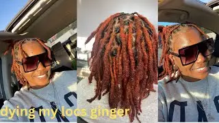 Colouring My Locs 🧡