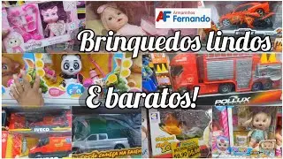 Muitos Brinquedos no Armarinhos Fernando barato !Dia das crianças 2025