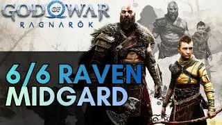 God of War Ragnarök – All Midgard Odin Raven Locations (6/6) 🐦 Full Guide