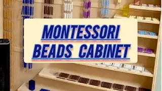Montessori beads cabinet#montessoricourse #montessory #1k