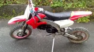 Démarrage Dirt Bike 125cc