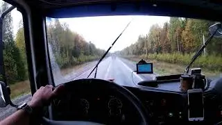 Дороги Костромской,Кировской и Пермской обл. На Первоуральск. Малость про помощь на дорогах