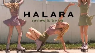 HALARA REVIEW & TRY ON HAUL | cute athletic clothes