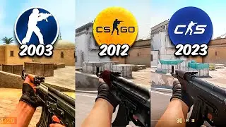 CS 1.6 vs CSGO vs SOURCE 2