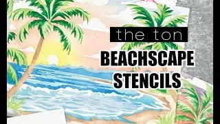 Intro: Beachscape Layering Stencils