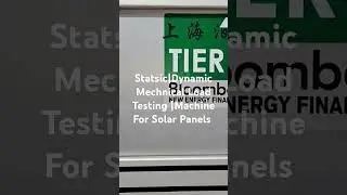 Static | Dynamic Mechnical Load Testing Machine For Solar Panels