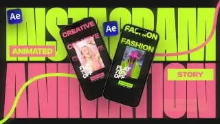 Instagram Story Animation in After Effects | After Effects Tutorial