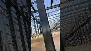 Latest Steel Structure Project- Steel Warehouse Buildings Fabrication 