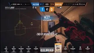 RAINBOW SIX SIEGE HIBANA ACE 1v4 CLUTCH!! - 2025