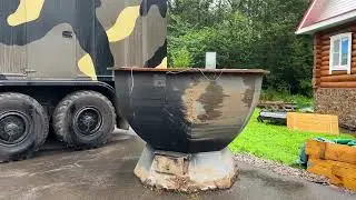 Утопили банный чан