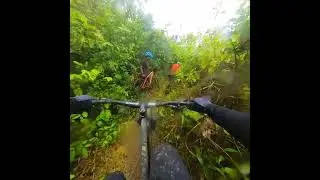 Wet and muddy ride at Exterra Extreme Enduro trails #shorts #mtb #rain #bike #mud  #mtblife