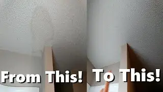 How to fix ceiling stains